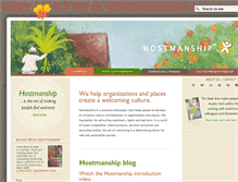 Tablet Screenshot of hostmanship.com